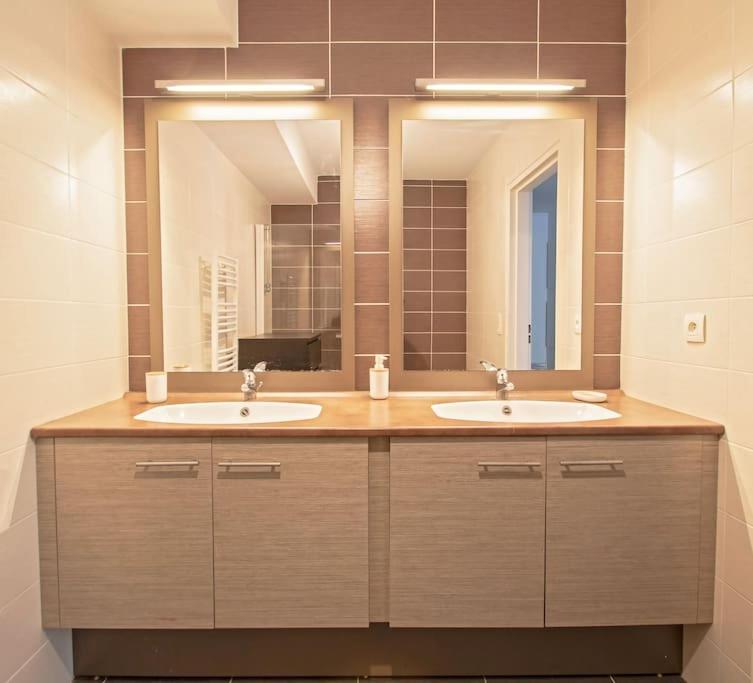 Appartement Le P'tit Rimbaud, 6 Pers, parking privé, jardin,wifi à Montpellier Extérieur photo